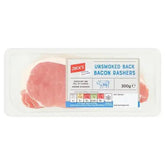 Jack's Unsmoked Back Bacon Rashers 300g  Adomoo